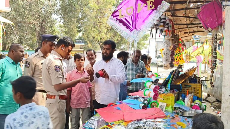 A case has been registered against two shops selling China Manja.