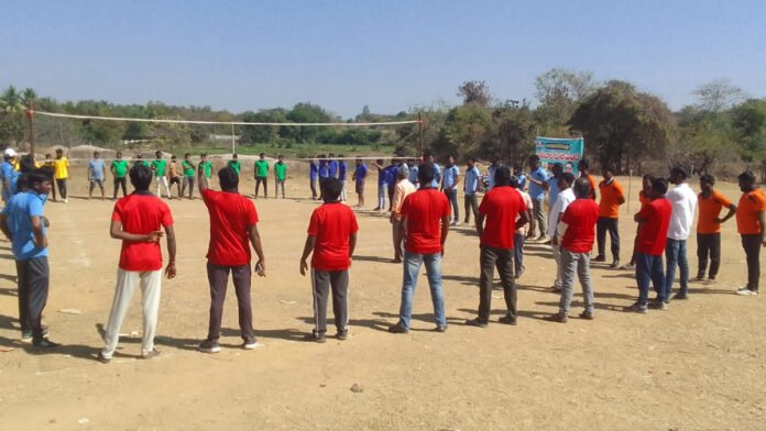 Damaracheruvu Volleyball Competitions Begin.