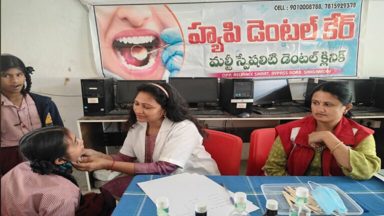 Dental Camp at Jyotirao Phule Girls School