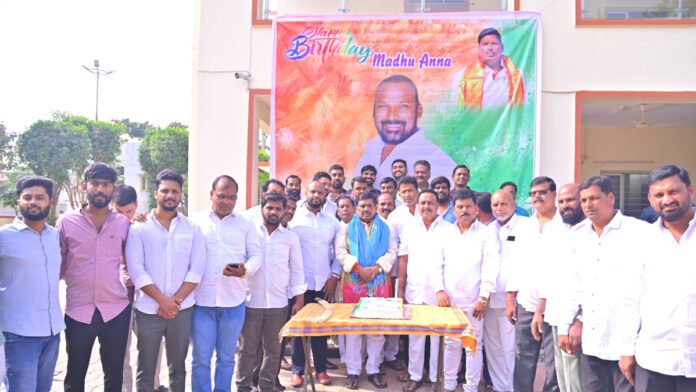 Grand birthday celebrations of Goodem Madhusudan Reddy