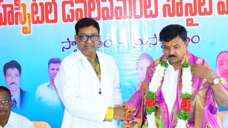 People should be provided better medical services in government hospitals: MLA Sanjiva Reddy