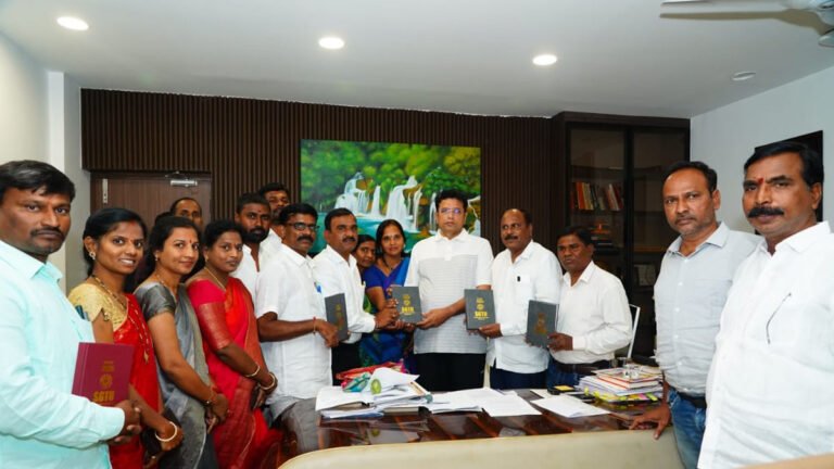 Inauguration of SGTU Diary by State Minister Duddilla Sridhar Babu