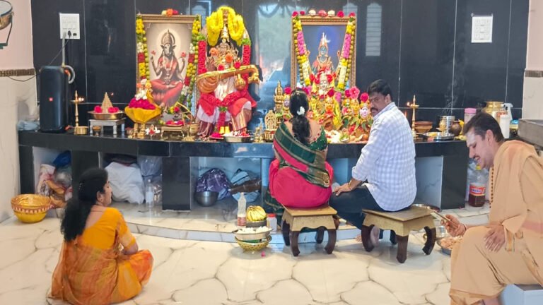 Navratri Puja in Gummadila